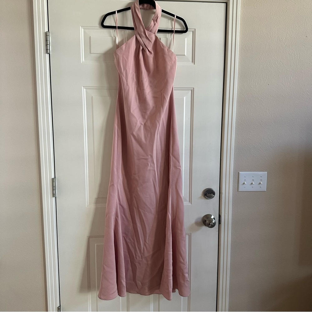 BHLDN Halter Neck Dress
